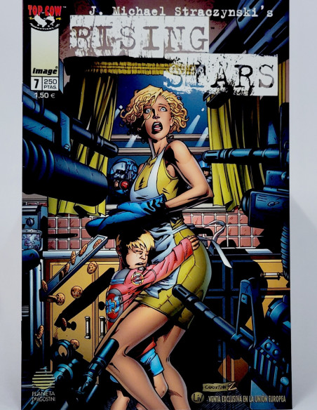 CÓMIC DE KIOSCO RISING STARS 7 IMAGE PLANETA DEAGOSTINI EDICIONES GRAPA