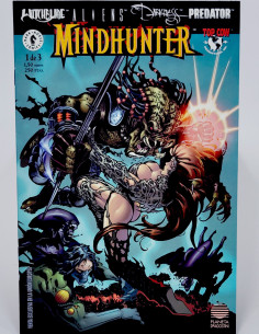 CÓMIC DE KIOSCO MINDHUNTER 1 WITCHBLADE ALIENS DARKNESS...