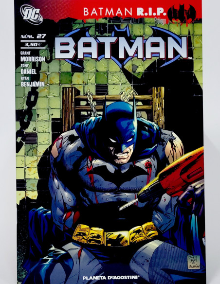 CÓMIC DE KIOSCO BATMAN 27 RIP PRÓLOGO DC PLANETA DEAGOSTINI EDICIONES GRAPA