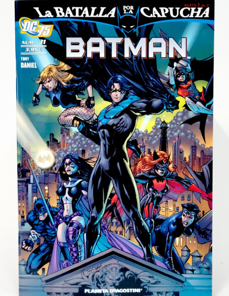 CÓMIC DE KIOSCO BATMAN 31 BATALLA POR LA CAPUCHA DC PLANETA DEAGOSTINI GRAPA
