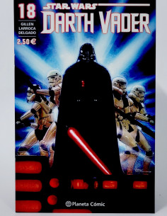 CÓMIC DE KIOSCO STAR WARS DARTH VADER 18 MARVEL PLANETA...