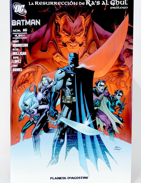 CÓMIC DE KIOSCO BATMAN 16 RESURRECCIÓN RAS AL GHUL DC PLANETA DEAGOSTINI EDICIONES GRAPA
