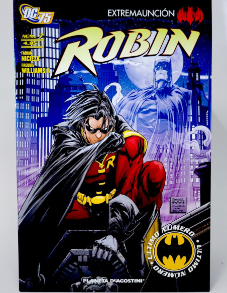 CÓMIC DE KIOSCO ROBIN 7 ENERO 2010 DC PLANETA DEAGOSTINI EDICIONES GRAPA