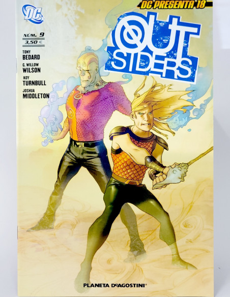 CÓMIC DE KIOSCO OUTSIDERS FIVE A KIND 9 DC PLANETA DEAGOSTINI EDICIONES GRAPA