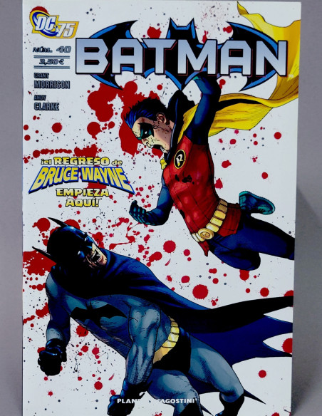 CÓMIC DE KIOSCO BATMAN 40 DC75 NOVIEMBRE 2010 PLANETA DEAGOSTINI EDICIONES GRAPA