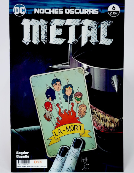 CÓMIC DE KIOSCO NOCHES OSCURAS METAL 6 DC ECC GRAPA