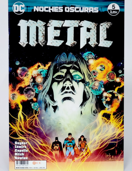 CÓMIC DE KIOSCO NOCHES OSCURAS METAL 5 ECC GRAPA
