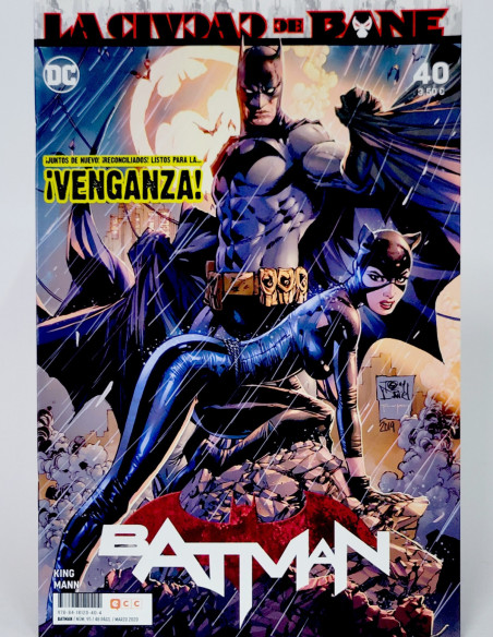 CÓMIC DE KIOSCO BATMAN 40 LA CIUDAD DE BANE DC 95 ECC GRAPA