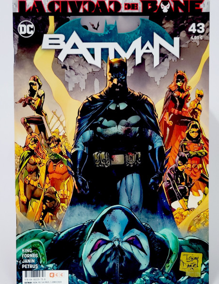 CÓMIC DE KIOSCO BATMAN 43 LA CIUDAD DE BANE DC 98 ECC GRAPA