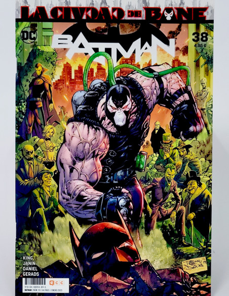 CÓMIC DE KIOSCO BATMAN 38 LA CIUDAD DE BANE DC 93 ECC GRAPA