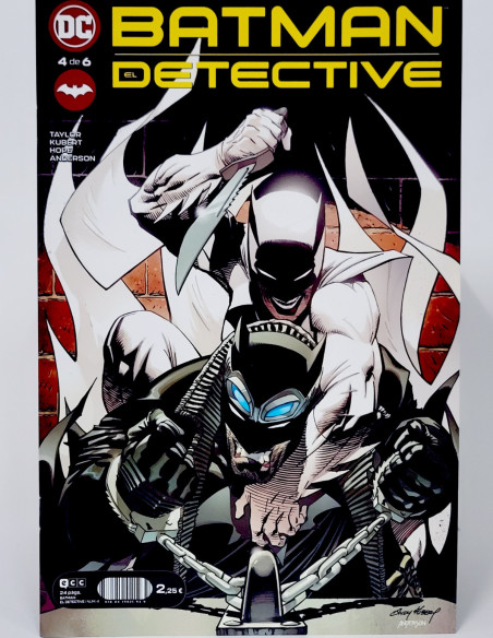 CÓMIC DE KIOSCO BATMAN EL DETECTIVE 4 DC ECC GRAPA