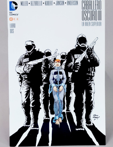 CÓMIC DE KIOSCO CABALLERO OSCURO III RAZA SUPERIOR 2 LIBRO DOS DC ECC GRAPA