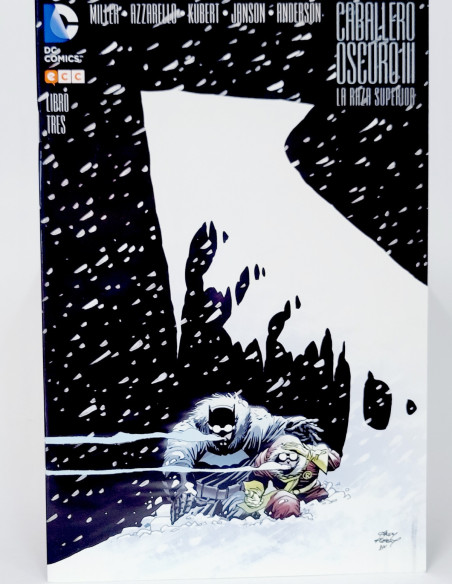 CÓMIC DE KIOSCO CABALLERO OSCURO III RAZA SUPERIOR 3 LIBRO TRES DC ECC GRAPA