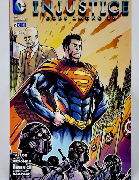 CÓMIC DE KIOSCO BATMAN INJUSTICE GODS AMONG US 9 DC ECC GRAPA