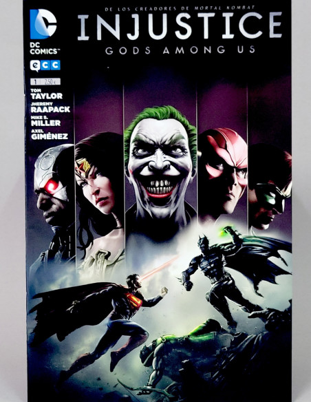 CÓMIC DE KIOSCO BATMAN INJUSTICE GODS AMONG US 1 DC ECC GRAPA