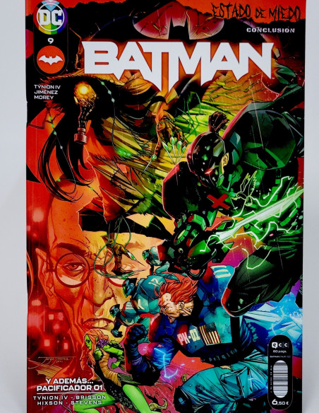 CÓMIC DE KIOSCO BATMAN 9 ESTADO DE MIEDO CONCLUSIÓN DC 122 ECC GRAPA