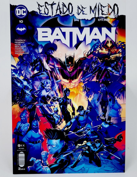 CÓMIC DE KIOSCO BATMAN 10 ESTADO DE MIEDO DC 123 ECC GRAPA