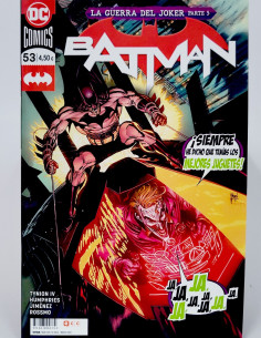 CÓMIC DE KIOSCO BATMAN 53 LA GUERRA DEL JOKER DC 108 ECC...