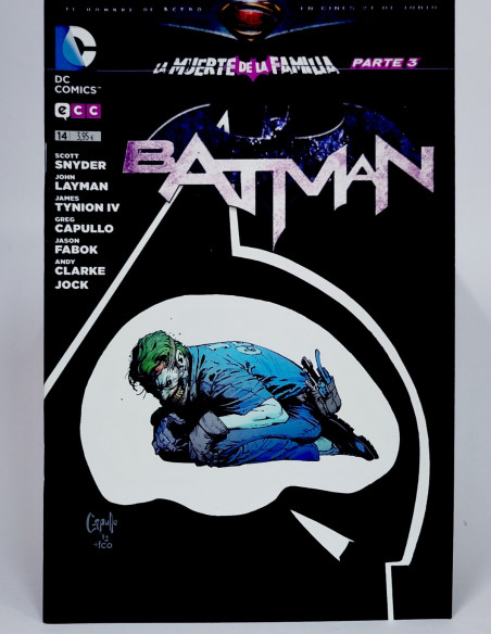 CÓMIC DE KIOSCO BATMAN 14 LA MUERTE DE LA FAMILIA DC ECC GRAPA
