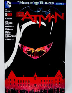 CÓMIC DE KIOSCO BATMAN 9 LA NOCHE DE LOS BÚHOS DC ECC GRAPA