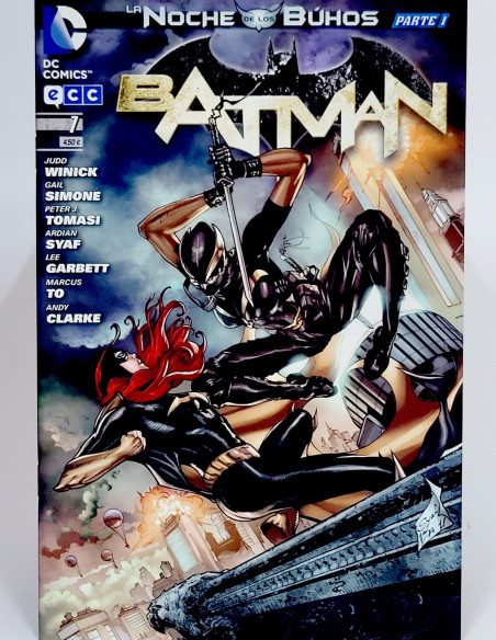 CÓMIC DE KIOSCO BATMAN 7 LA NOCHE DE LOS BÚHOS DC ECC GRAPA