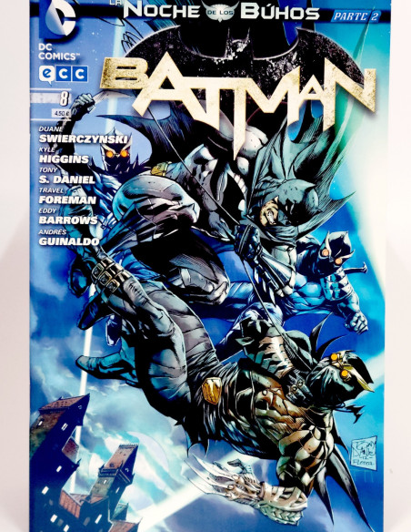 CÓMIC DE KIOSCO BATMAN 8 LA NOCHE DE LOS BÚHOS DC ECC GRAPA