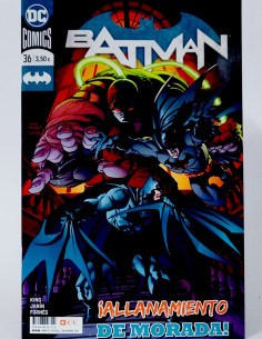 CÓMIC DE KIOSCO BATMAN 36 ALLANAMIENTO MORADA DC 91 ECC...