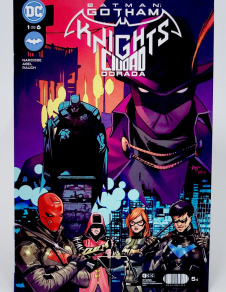 CÓMIC DE KIOSCO BATMAN GOTHAM KNIGHTS CIUDAD DORADA 1 DC ECC GRAPA