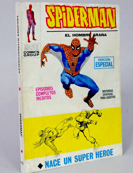 CÓMIC SPIDERMAN 16 NACE UN SUPER VERTICE VOL.1 MARVEL TACO (SPIDER-MAN) VOLUMEN NORMAL/BUEN ESTADO