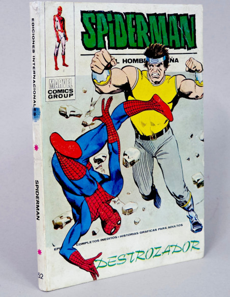 CÓMIC SPIDERMAN 52 DESTROZADOR VERTICE VOL.1 MARVEL TACO (SPIDER-MAN) VOLUMEN NORMAL/BUEN ESTADO