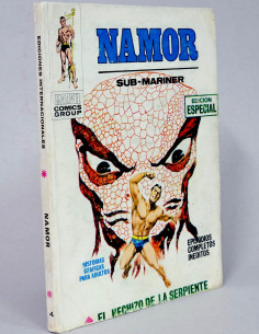 CÓMIC NAMOR 4 EL HECHIZO DE LA SERPIENTE VERTICE VOL.1...