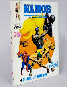 CÓMIC NAMOR 18 RITUAL DE MUERTE VERTICE VOL.1 MARVEL TACO...