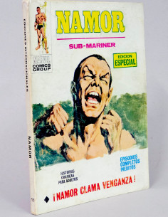 CÓMIC NAMOR 11 CLAMA VENGANZA VOL.1 VERTICE MARVEL TACO...
