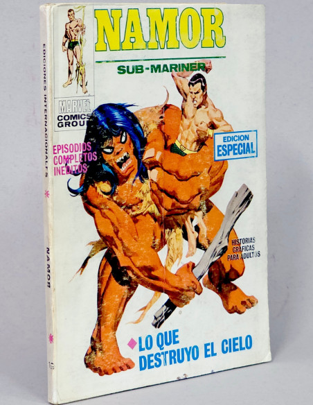 CÓMIC NAMOR 19 LO QUE DESTRUYÓ EL CIELO VERTICE VOL.1 MARVEL TACO VOLUMEN NORMAL/BUEN ESTADO