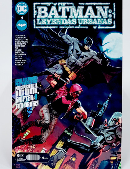 CÓMIC DE KIOSCO BATMAN LEYENDAS URBANAS 4 DC ECC GRAPA