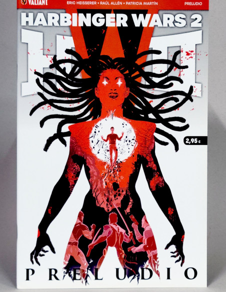 CÓMIC DE KIOSCO HARBINGER WARS 2 PRELUDIO MEDUSA COMICS VALIANT GRAPA