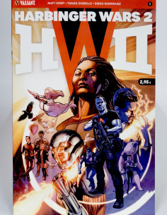 CÓMIC DE KIOSCO HARBINGER WARS 2 VALIANT 1 MEDUSA COMICS...