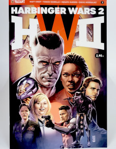 CÓMIC DE KIOSCO HARBINGER WARS 2 VALIANT 3 MEDUSA COMICS...