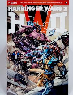 CÓMIC DE KIOSCO HARBINGER WARS 2 VALIANT 4 MEDUSA COMICS...