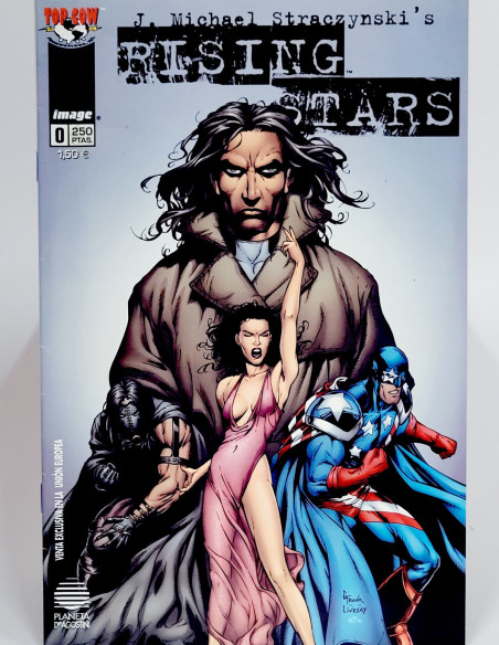 CÓMIC DE KIOSCO RISING STARS 0 IMAGE TOP COW PLANETA DEAGOSTINI GRAPA