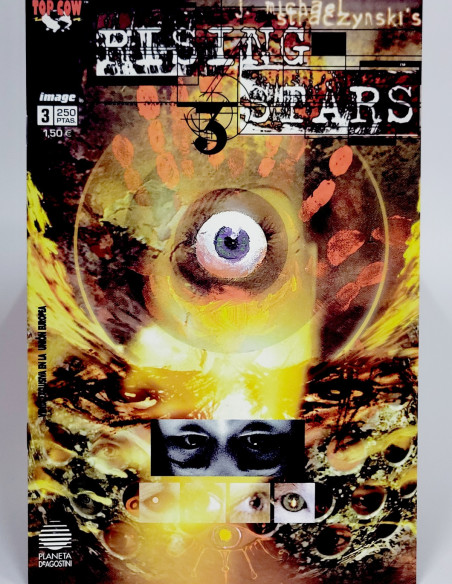 CÓMIC DE KIOSCO RISING STARS 3 IMAGE TOP COW PLANETA DEAGOSTINI GRAPA