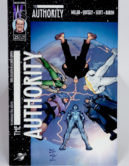 CÓMIC DE KIOSCO THE AUTHORITY 25 WORDLD CÓMICS PLANETA DEAGOSTINI GRAPA