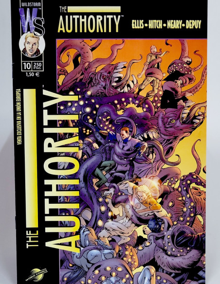 CÓMIC DE KIOSCO THE AUTHORITY 10 WORDLD CÓMICS PLANETA DEAGOSTINI GRAPA