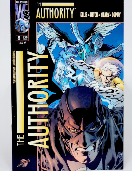 CÓMIC DE KIOSCO THE AUTHORITY 8 WORDLD CÓMICS PLANETA DEAGOSTINI GRAPA
