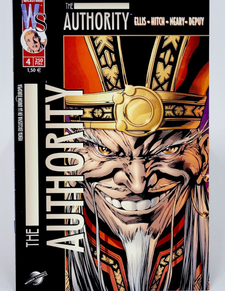 CÓMIC DE KIOSCO THE AUTHORITY 4 WORDLD CÓMICS PLANETA DEAGOSTINI GRAPA