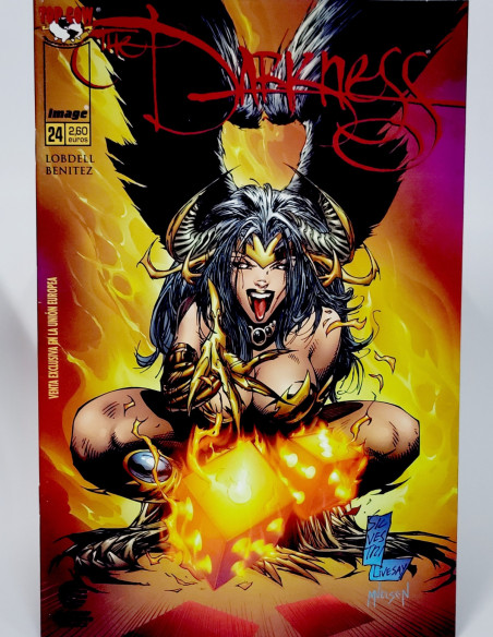 CÓMIC DE KIOSCO THE DARKNESS 24 IMAGE TOP COW PLANETA DEAGOSTINI GRAPA