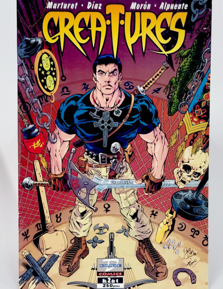 CÓMIC DE KIOSCO CREATURES 2 DUDE CÓMICS DC GRAPA