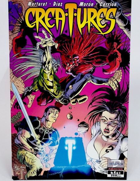 CÓMIC DE KIOSCO CREATURES 4 DUDE CÓMICS DC GRAPA