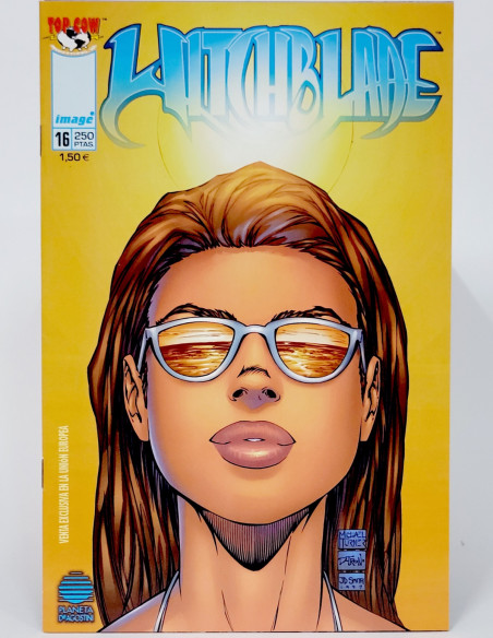 CÓMIC DE KIOSCO WITCHBLADE 16 LAZOS FAMILIARES IMAGE TOP COW PLANETA DEAGOSTINI GRAPA