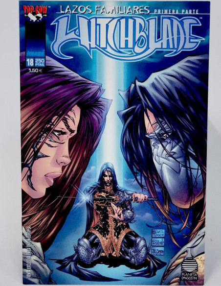 CÓMIC DE KIOSCO WITCHBLADE 18 LAZOS FAMILIARES IMAGE TOP COW PLANETA DEAGOSTINI GRAPA